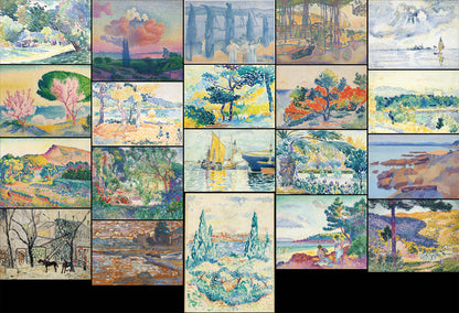 Henri Edmond Cross Neo Impressionist Paintings Set 1 [20 Images]