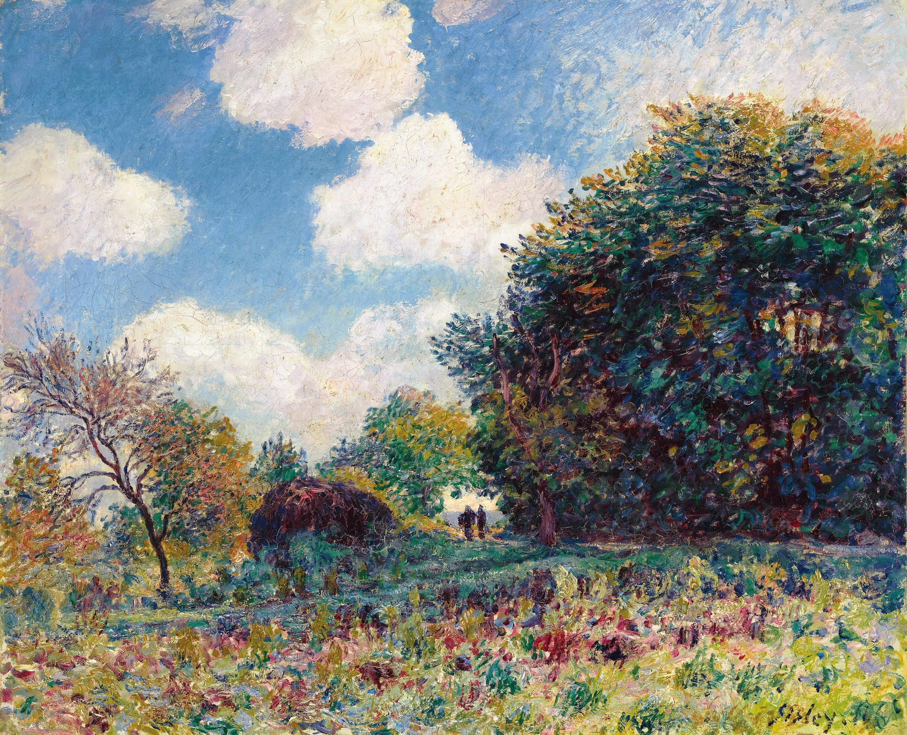 Alfred Sisley Impressionist Paintings Set 1 | Famous Art