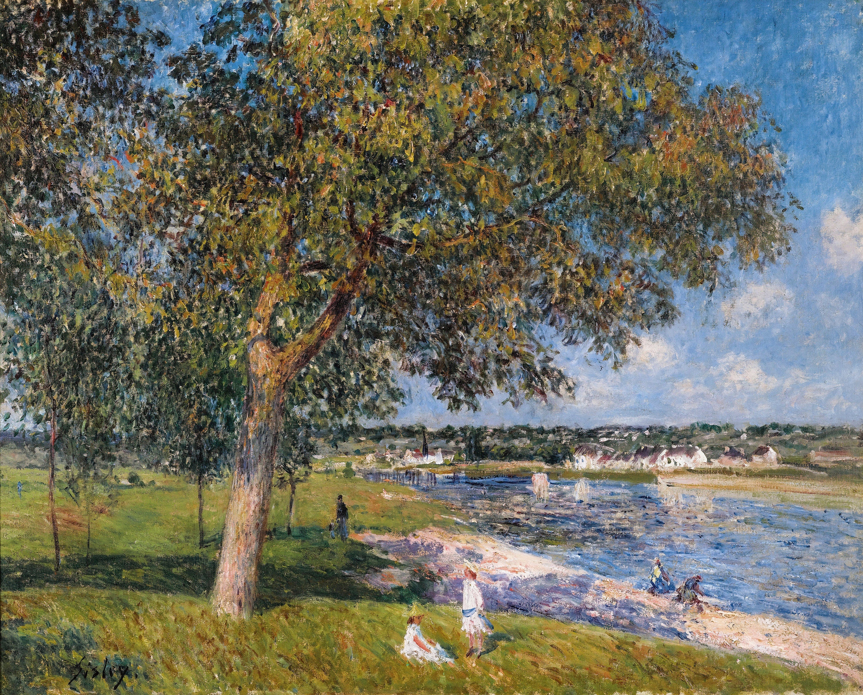 Alfred Sisley Impressionist Paintings Set 1 | Famous Art