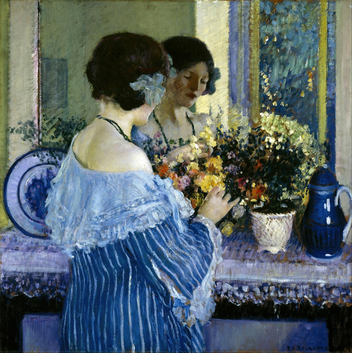 Frederick Frieseke Impressionist Paintings Set 2 [21 Images]