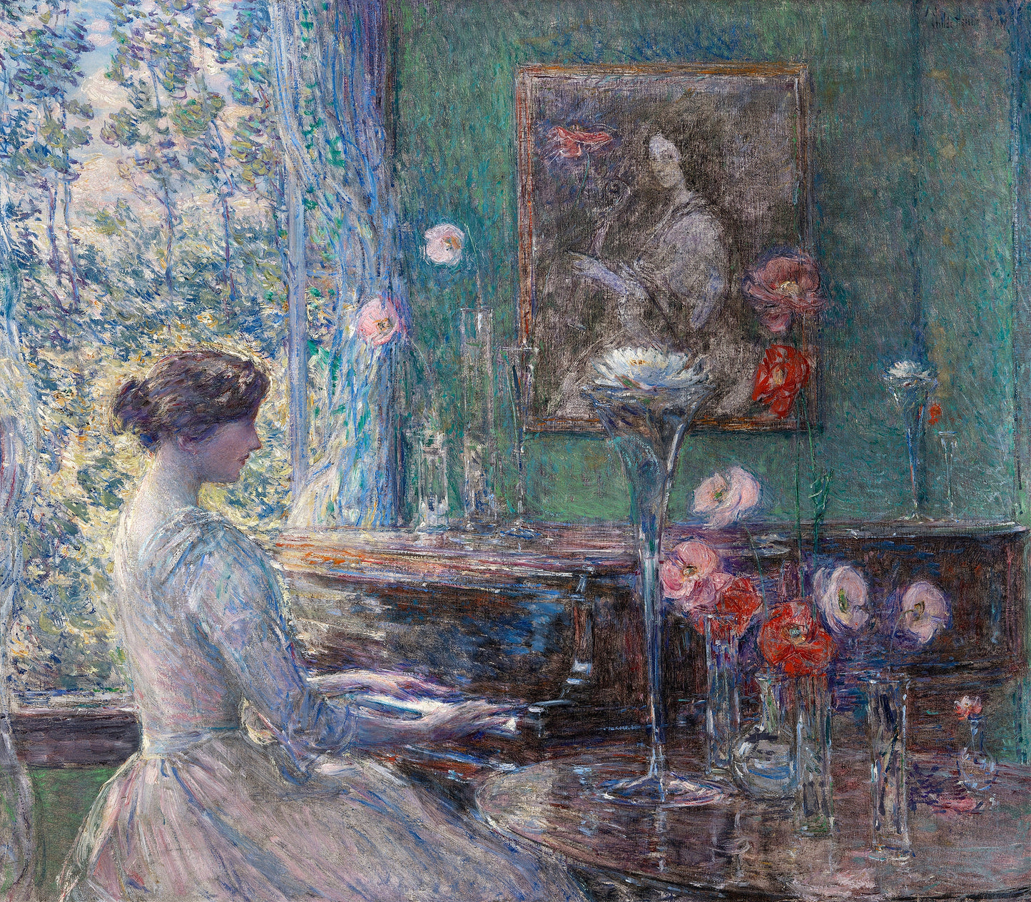 Childe Hassam Impressionist Paintings Set 4 [20 Images]