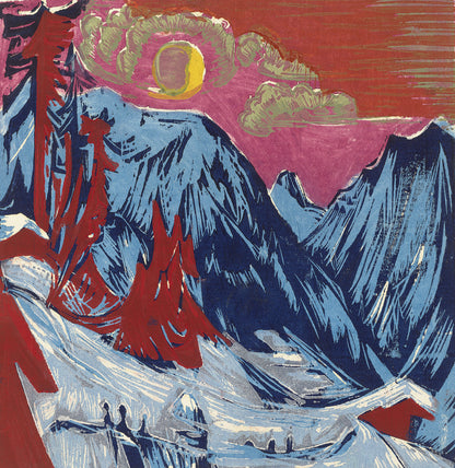 Ernst Ludwig Kirchner Expressionist Artworks Set 4 [25 Images]