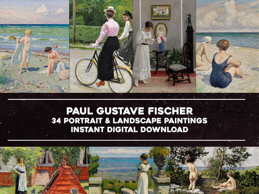 Paul Fischer Impressionist Paintings [34 Images]