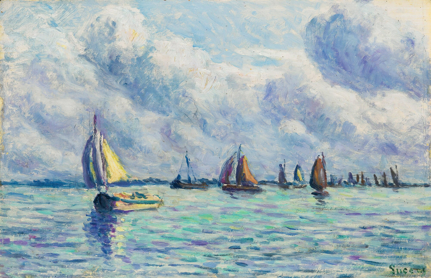 Maximilien Luce Post Impressionist Paintings Set 4 [25 Images]