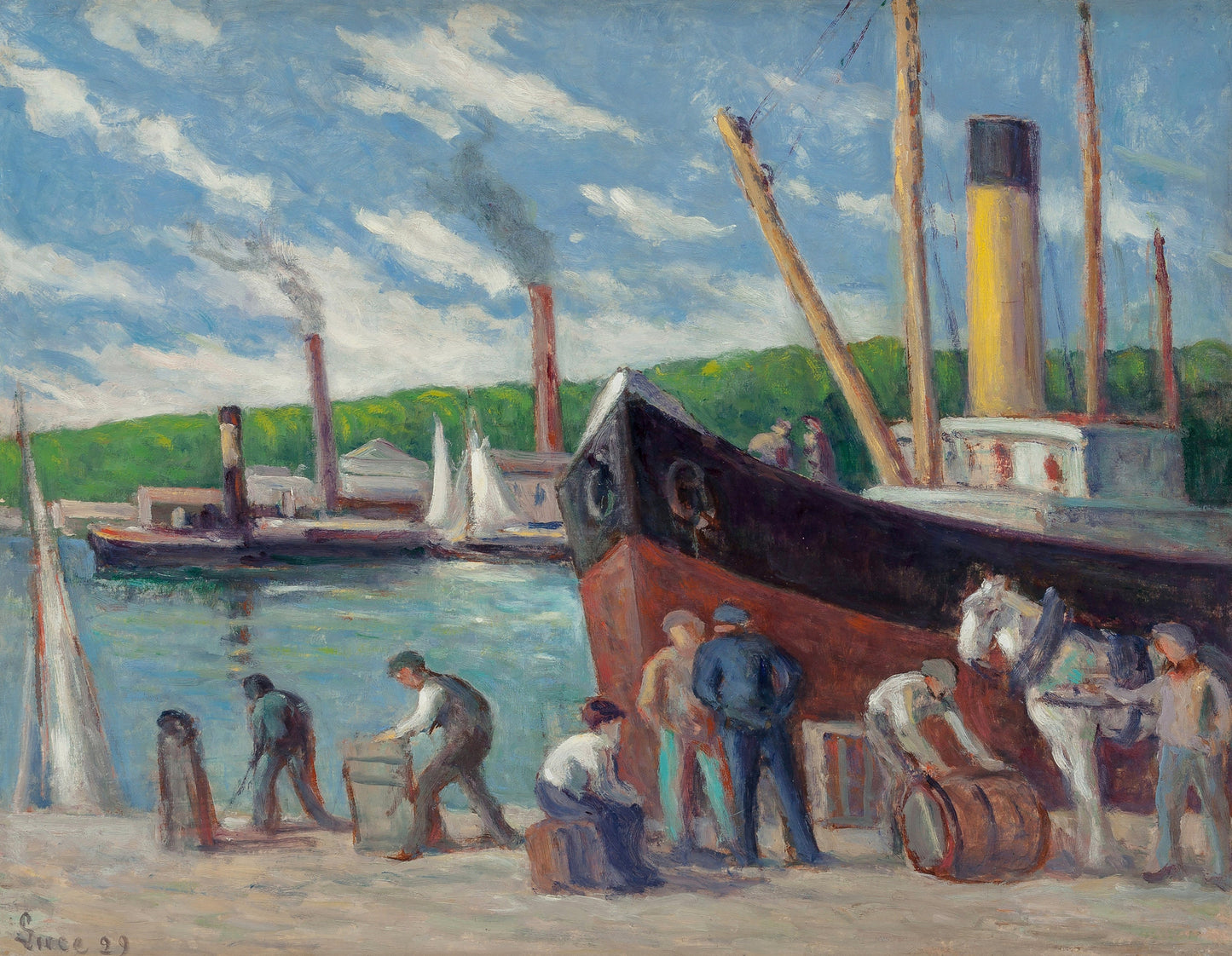 Maximilien Luce Post Impressionist Paintings Set 4 [25 Images]