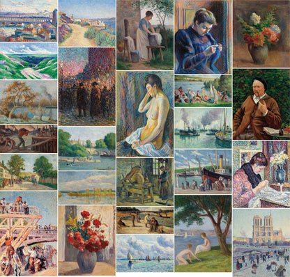 Maximilien Luce Post Impressionist Paintings Set 4 [25 Images]