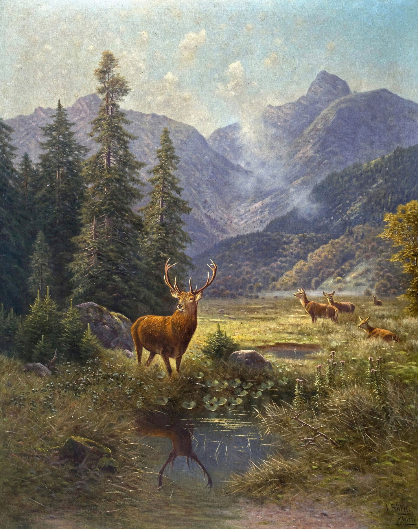 Wilhelm von Sckell Landscape Paintings [15 Images]