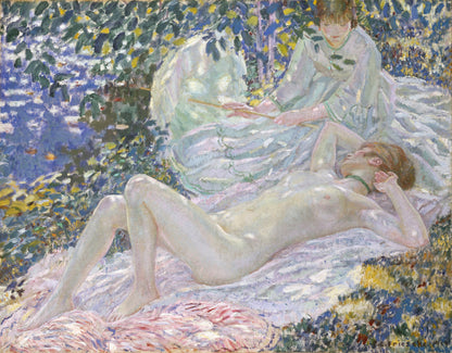 Frederick Frieseke Impressionist Paintings Set 2 [21 Images]