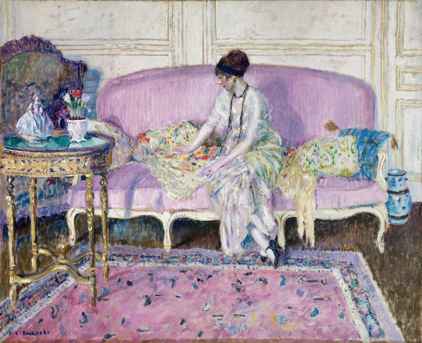 Frederick Frieseke Impressionist Paintings Set 2 [21 Images]