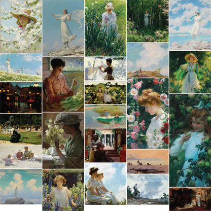 Charles Courtney Curran Impressionist Paintings [25 Images]