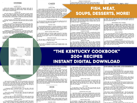 The Kentucky Cookbook [200+ Recipes]
