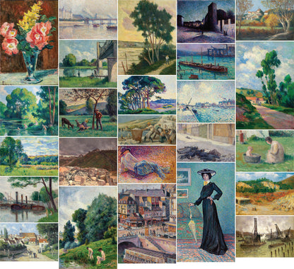 Maximilien Luce Post Impressionist Paintings Set 1 [25 Images]