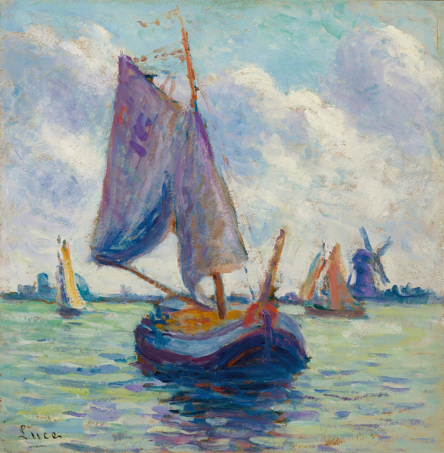 Maximilien Luce Post Impressionist Paintings Set 3 [25 Images]