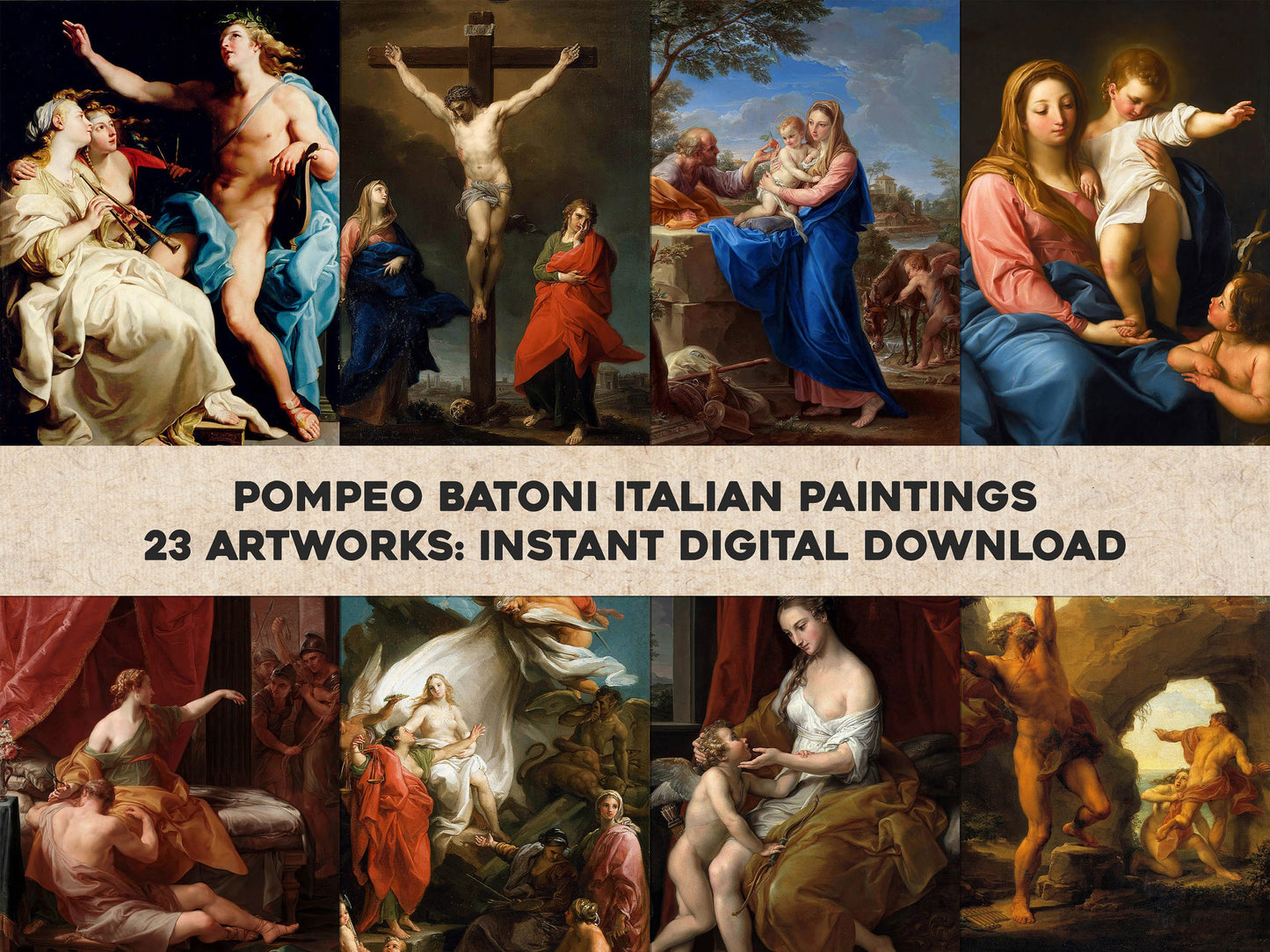 Pompeo Batoni Baroque Paintings [23 Images]