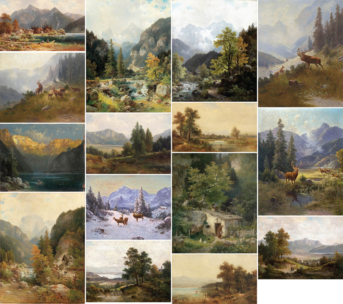 Wilhelm von Sckell Landscape Paintings [15 Images]