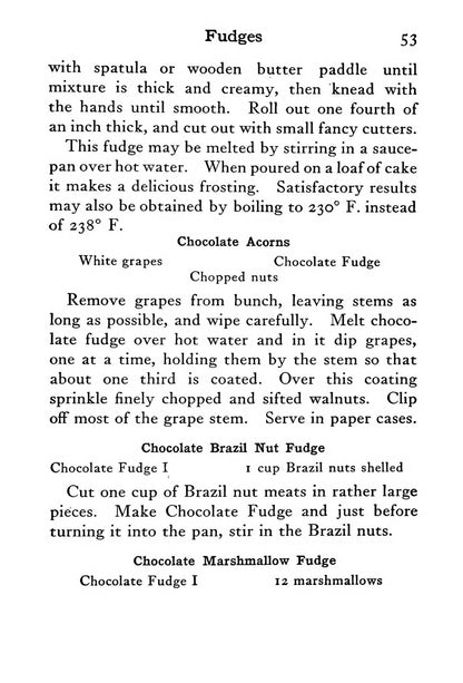 The Candy Cookbook Hundreds of Vintage Candy & Dessert Cookbook Recipes