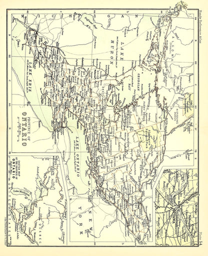 Handy Reference Atlas of the World Set 4 Countries & Regions of the World [40 Images]