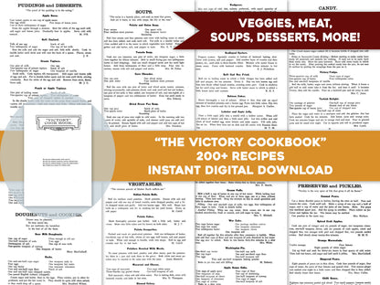The Victory Cookbook [200+ Recipes]