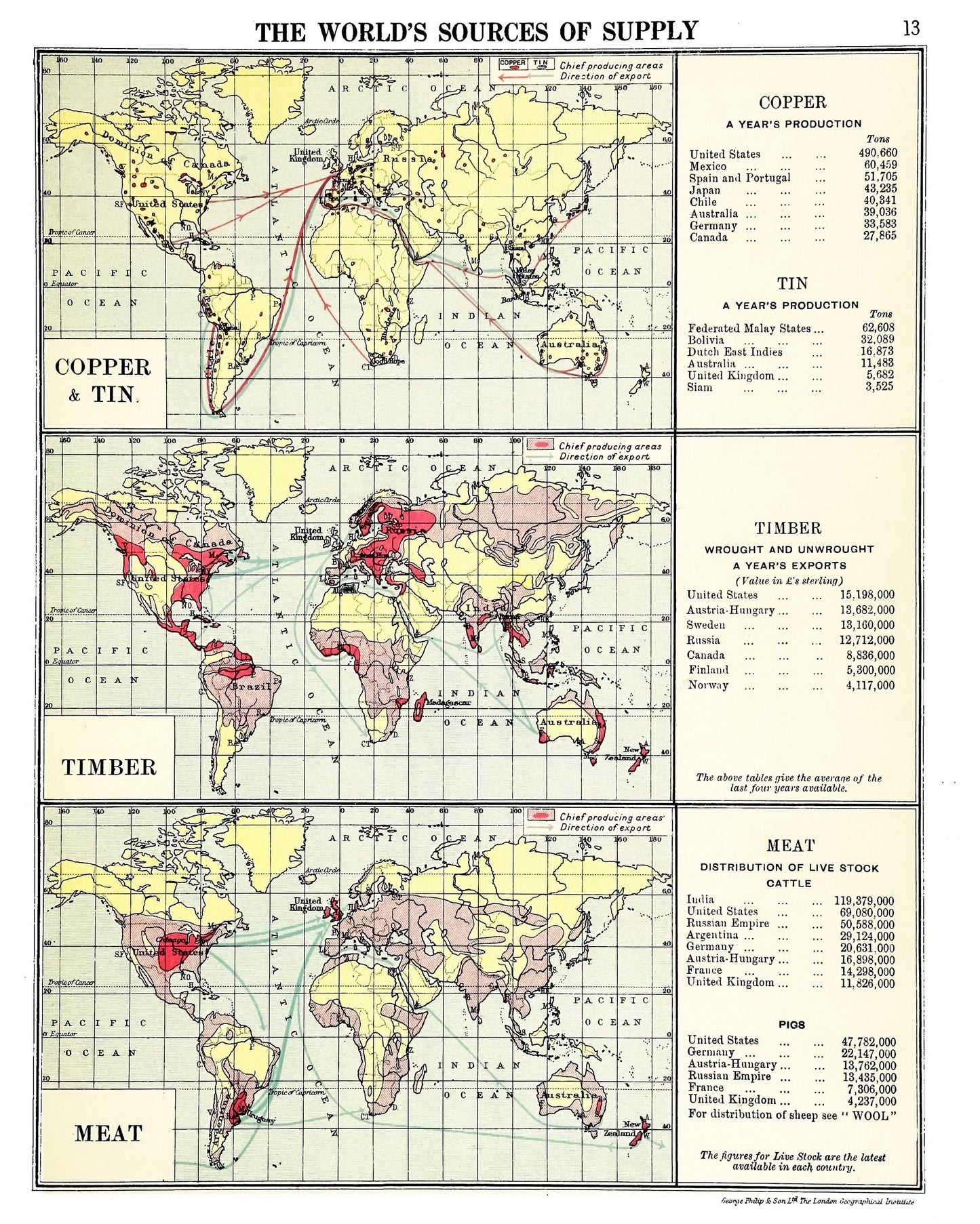 An Atlas of Commercial Geography [30 Images]