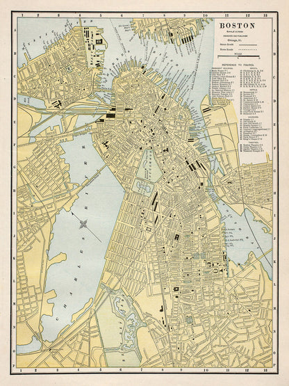 Cram's Unrivaled Family Atlas of the World Major US Cities [23 Images]