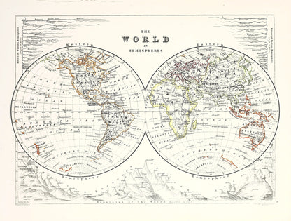 Cabinet Atlas of the Actual Geography of the World [34 Images]