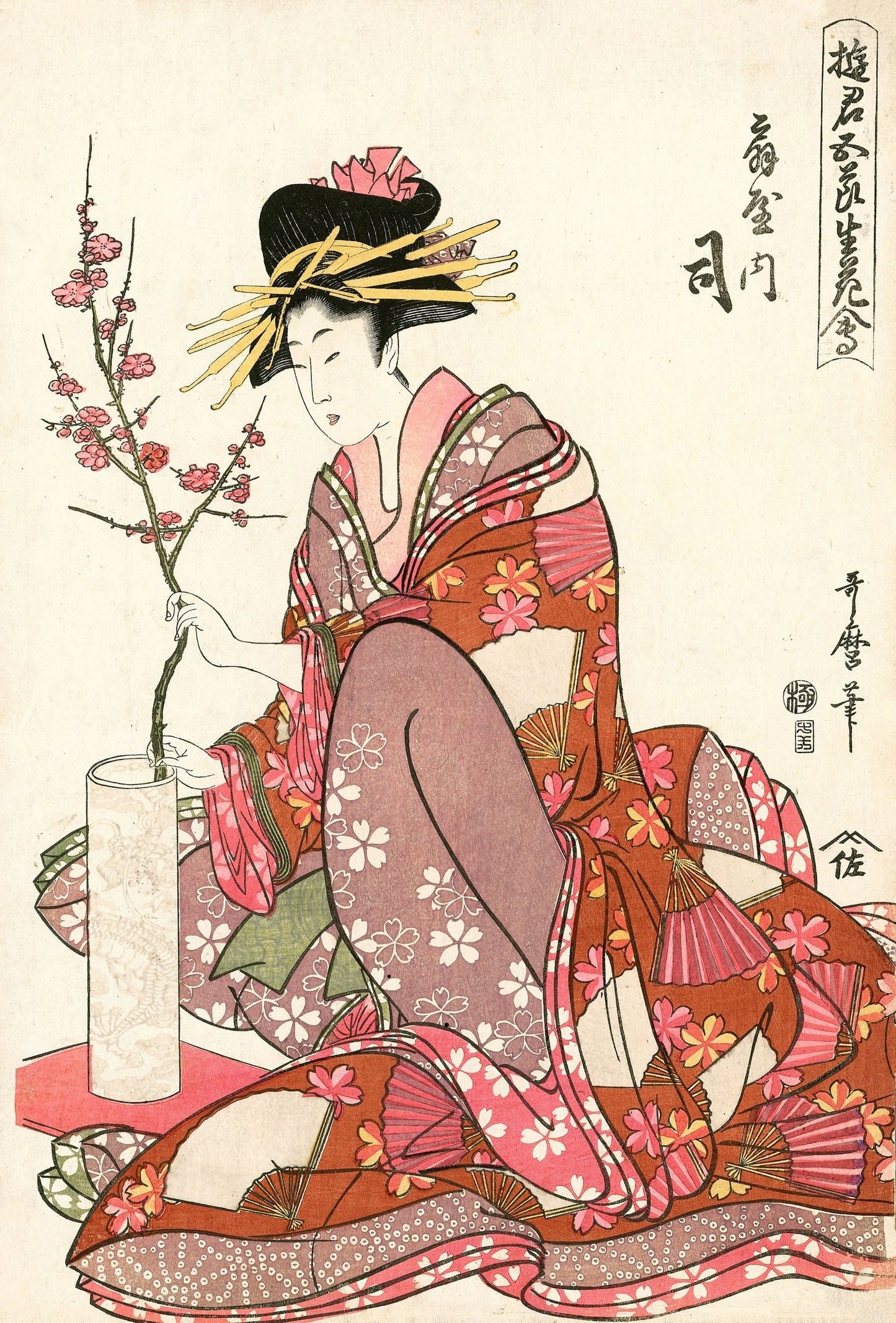 Kitagawa Utamaro Ukiyo-e Woodblock Prints Set 2 [31 Images]