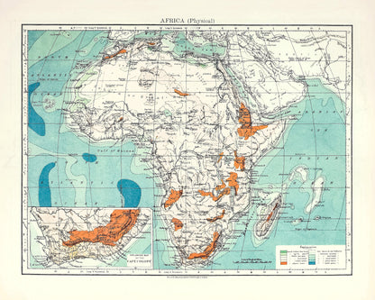 The World Wide Atlas of Modern Geography Africa & Middle East [19 Images]