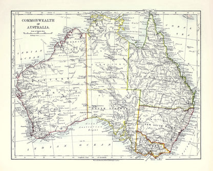 The World Wide Atlas of Modern Geography Asia & Australia [29 Images]