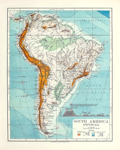 The World Wide Atlas of Modern Geography South & Central America [14 Images]