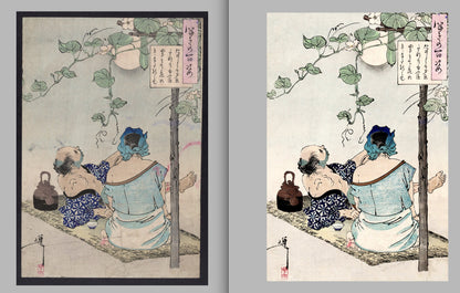 Tsukioka Yoshitoshi Ukiyo-e Woodblock Prints Set 4 [27 Images]