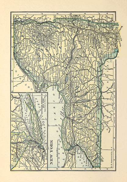 1923 Atlas of the World and Gazetteer Set 2 [37 Images]