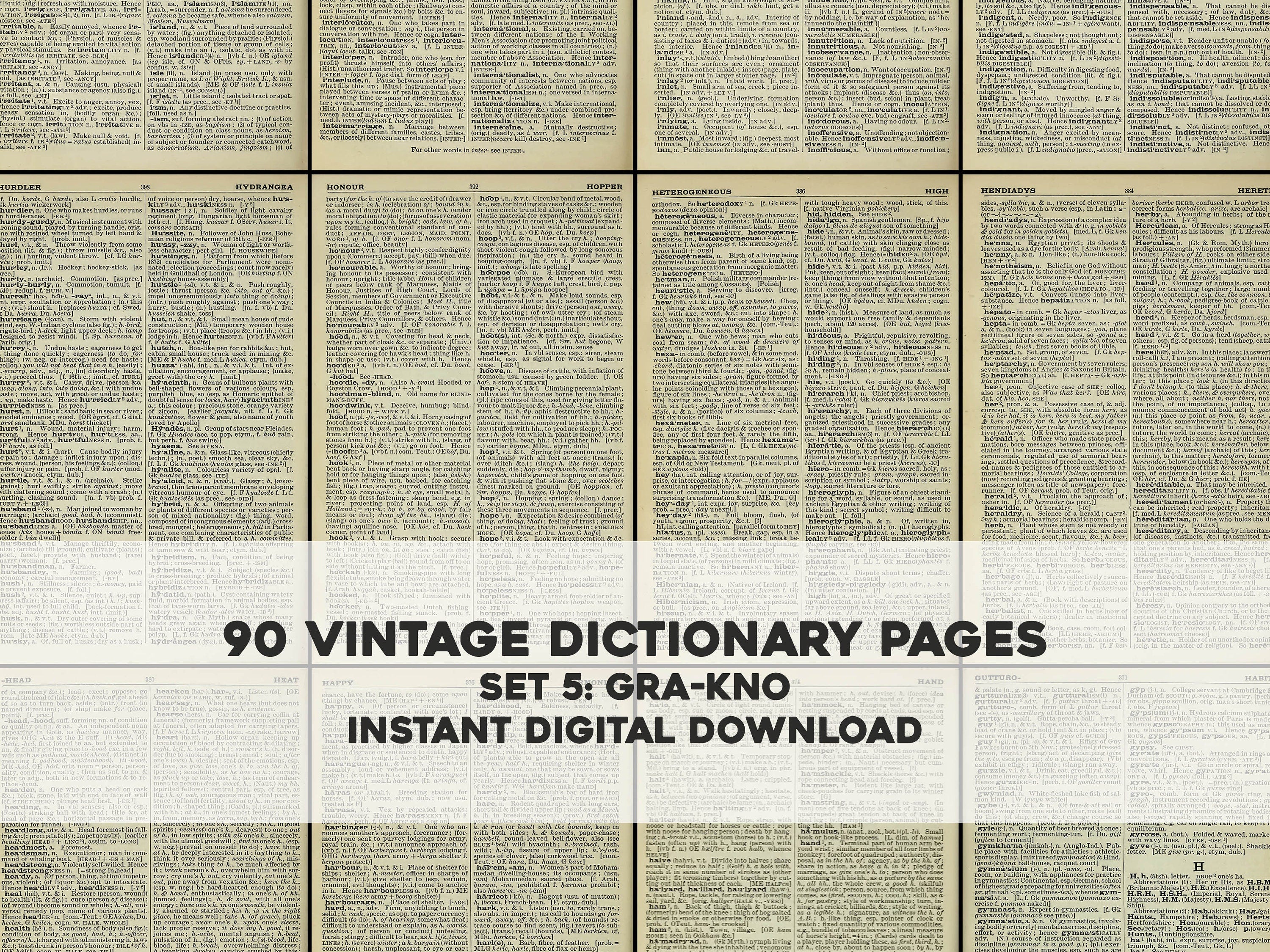 The Concise Oxford Dictionary Set 5 GRA-KNO | Dictionary