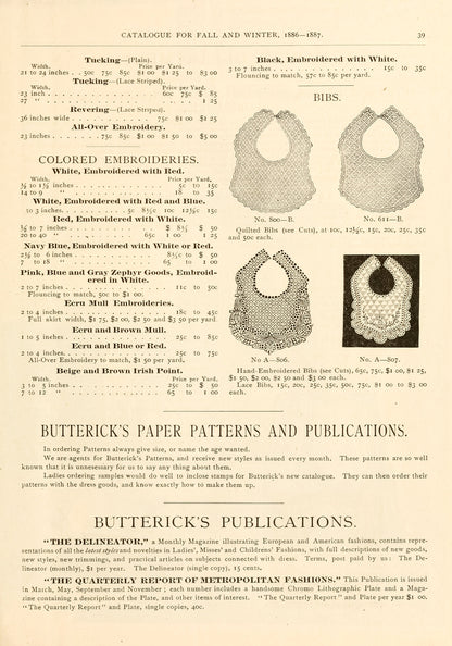 1887 Illustrated Catalogue & Shopping Guide [77 Images]