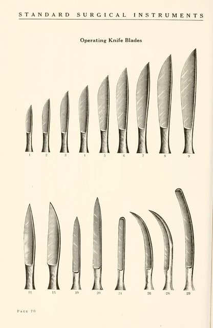 Surgical Instrument Catalogue Pages Set 1 [130 Images]