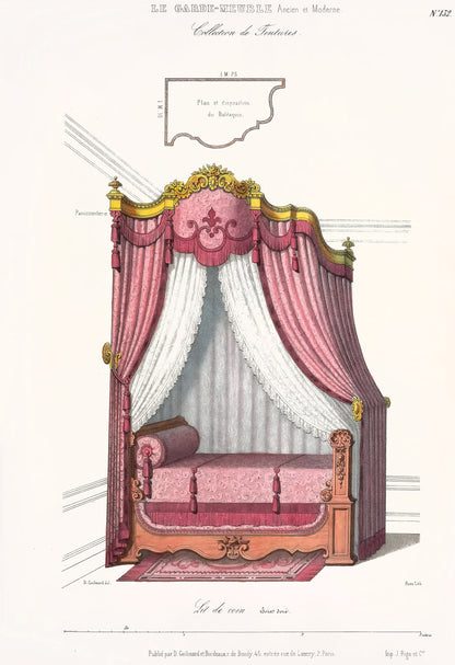 French Home Furniture & Decor Illustrations Set 4 [76 Images]