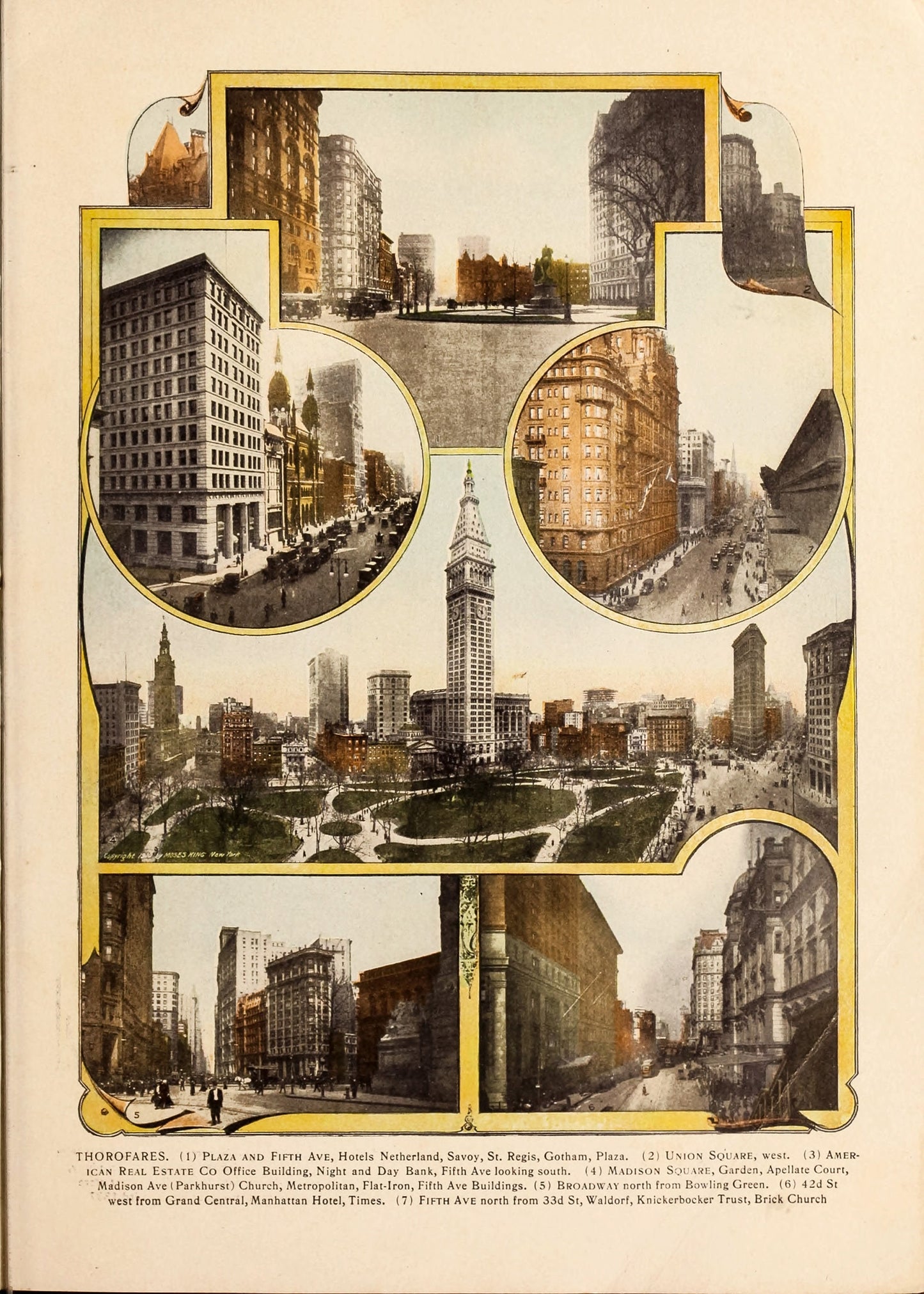 New York Vintage Color Type Postcards [24 Images]