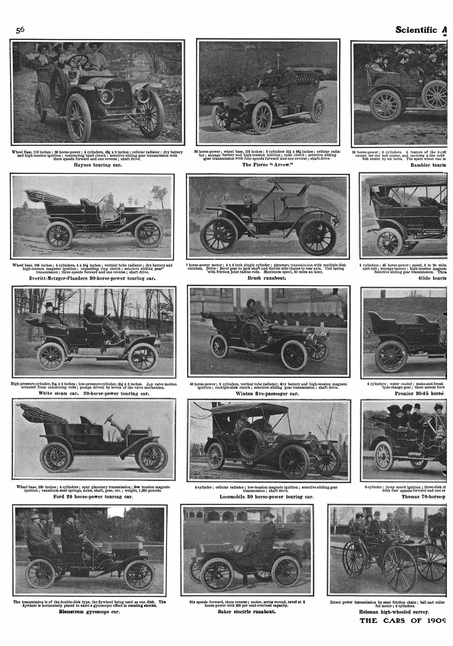 Antique Car Catalog Pages Set 1 [60 Images]