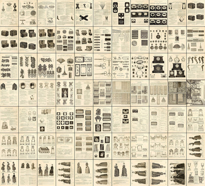 1887 Illustrated Catalogue & Shopping Guide [77 Images]