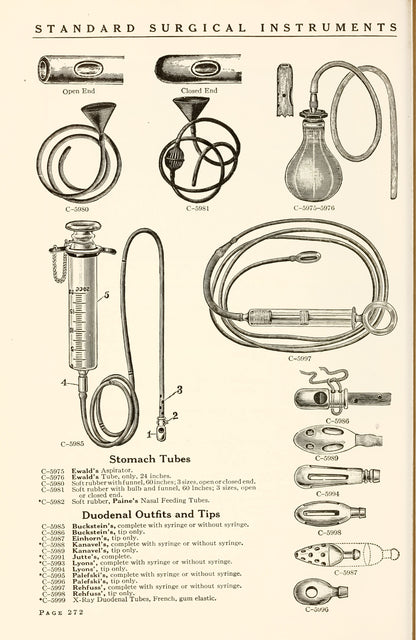 Surgical Instrument Catalogue Pages Set 3 [110 Images]