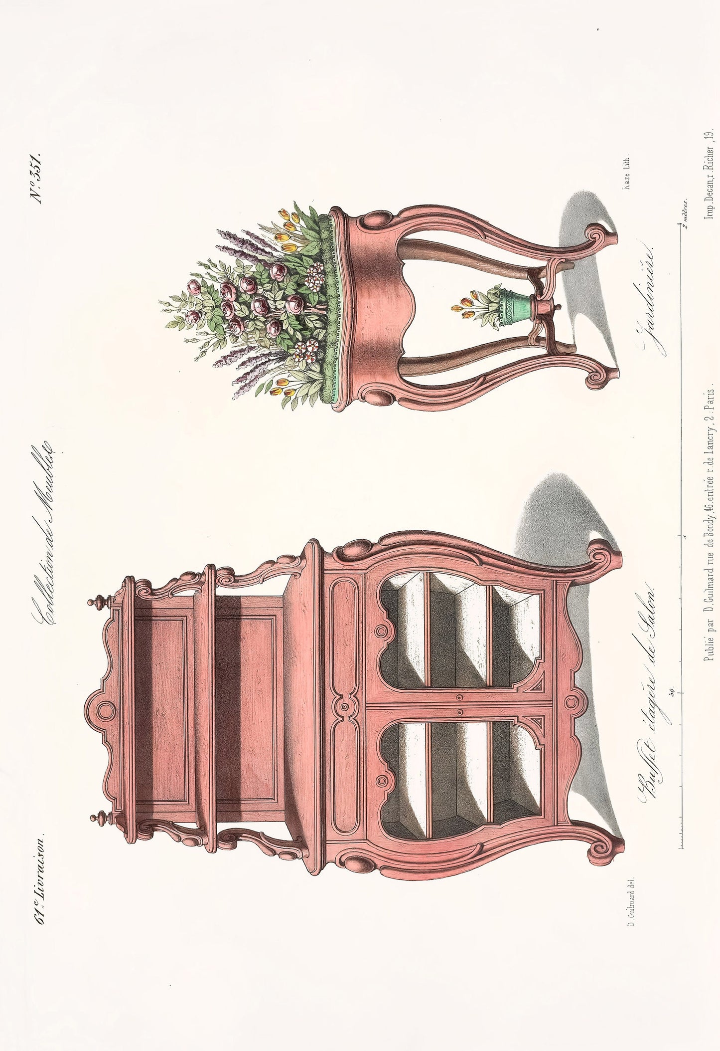 French Home Furniture & Decor Illustrations Set 5 [76 Images]